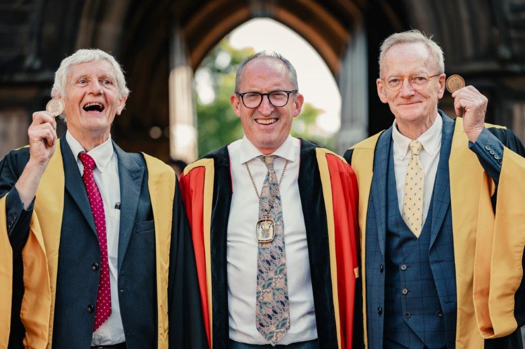 Dr David Andrew William Ritchie, Dr Patrick T. Grant and past president